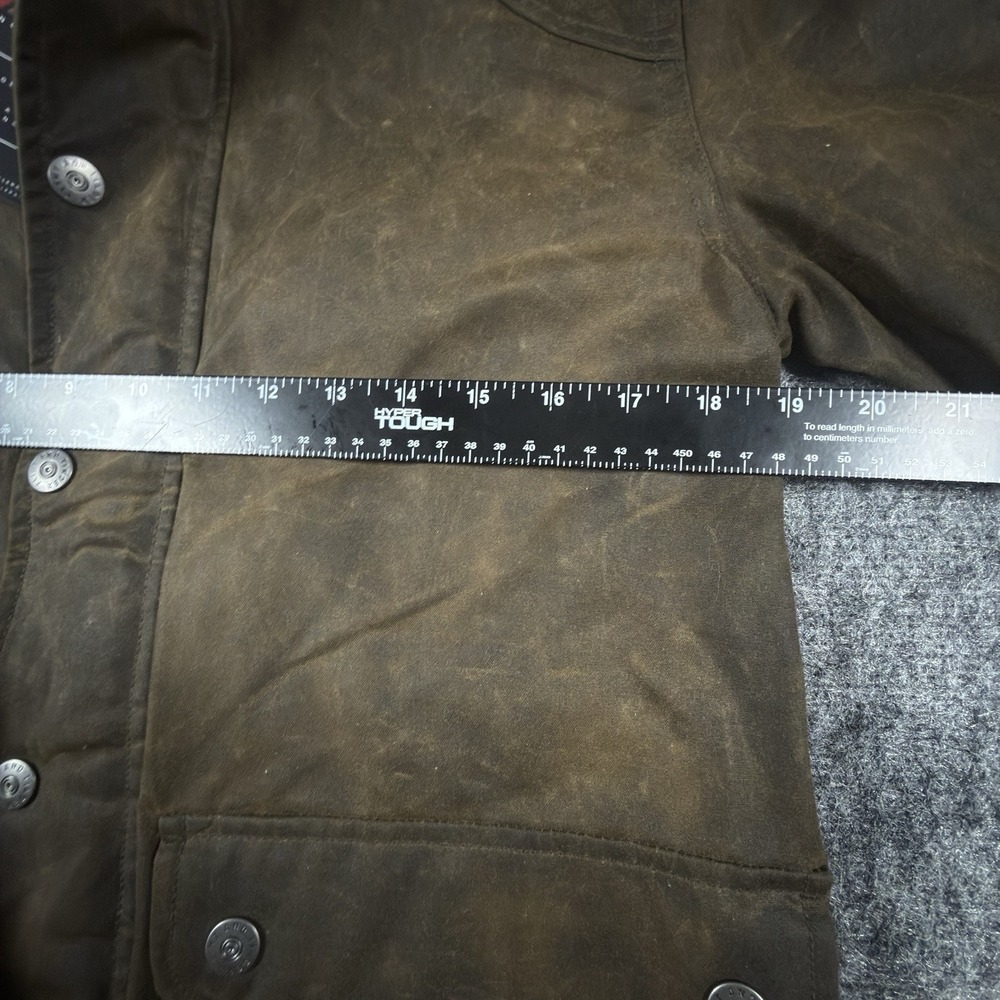 Flint and Tinder Waxed Field Jacket Mens XS NWT British Millerain Canvas Brown - Picture 8 of 15